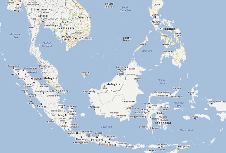 Brunei Regional carte
